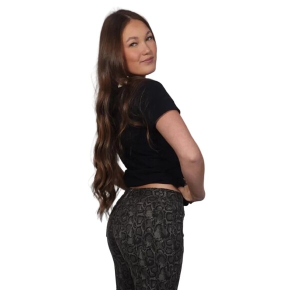 "Mustang Girl" Y2K Rhinestone Tee (M) - Picture 3 of 4